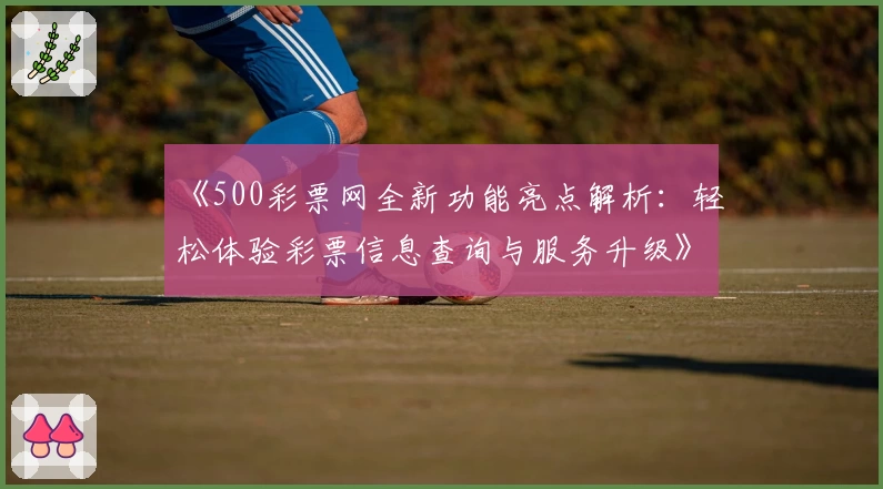 《500彩票网全新功能亮点解析:轻松体验彩票信息查询与服务升级》