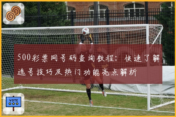 500彩票网号码查询教程:快速了解选号技巧及热门功能亮点解析
